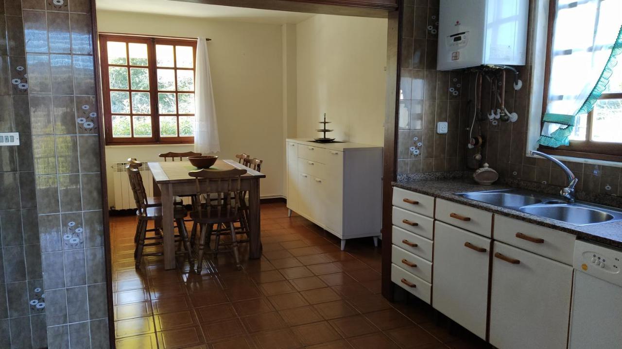 Fene Casa Con Jardin En La Playa De Almieiras 빌라 외부 사진