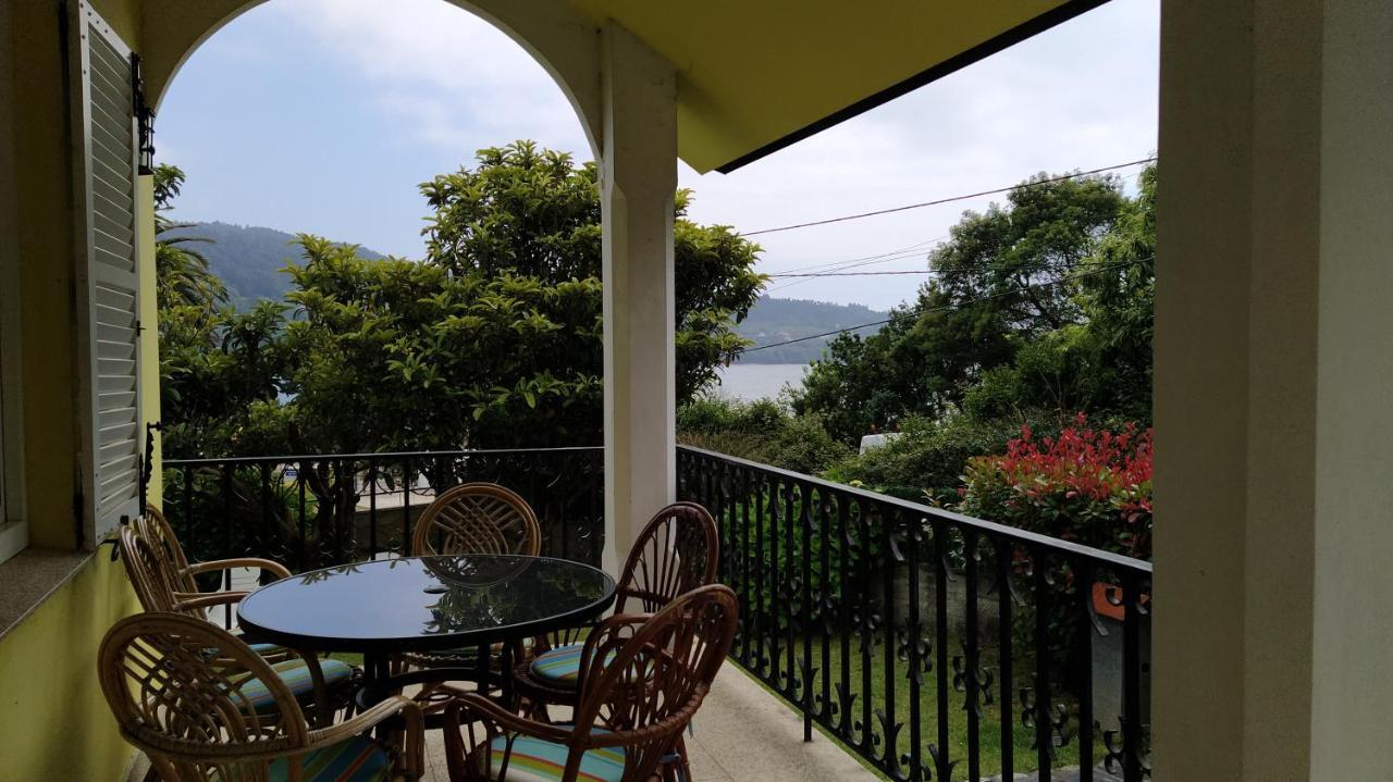 Fene Casa Con Jardin En La Playa De Almieiras 빌라 외부 사진