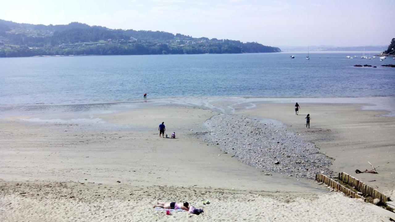 Fene Casa Con Jardin En La Playa De Almieiras 빌라 외부 사진