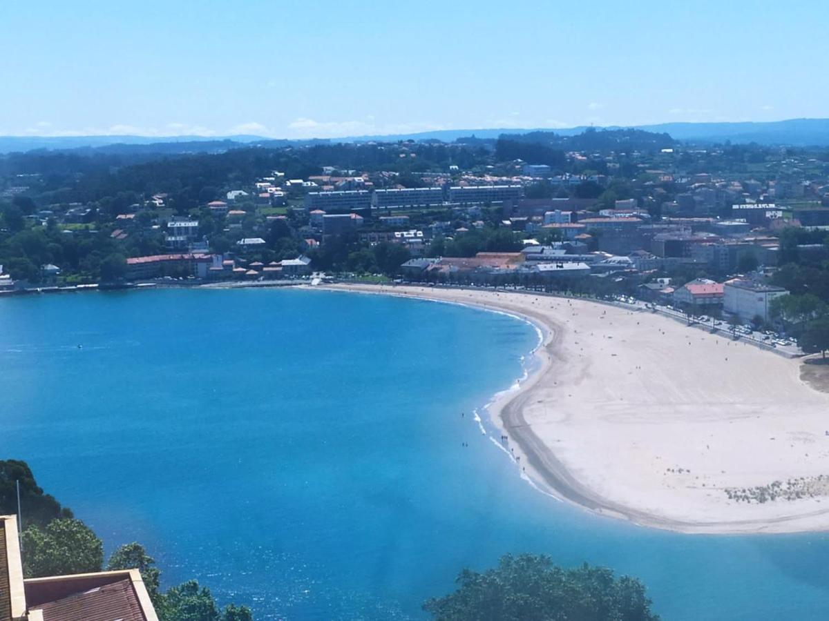 Fene Casa Con Jardin En La Playa De Almieiras 빌라 외부 사진